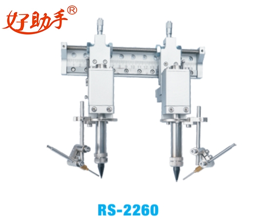 Dual station soldering iron component