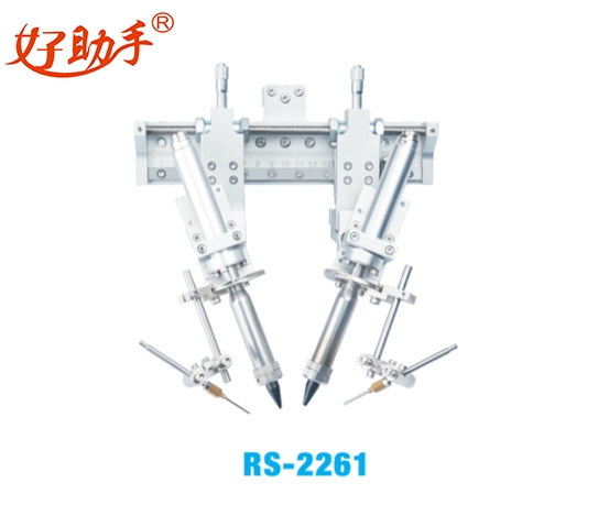 Dual station soldering iron component