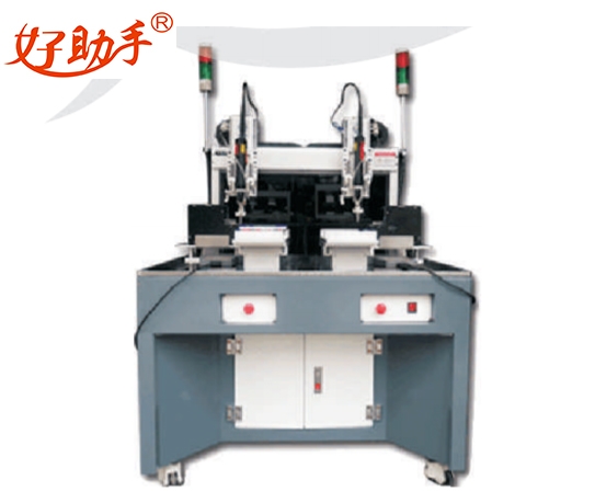 Cabinet type automatic locking screw machine